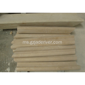 Reka Bentuk Moulding Marble Board Skirting Stone